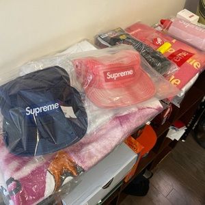 Supreme Camo Camp Hats